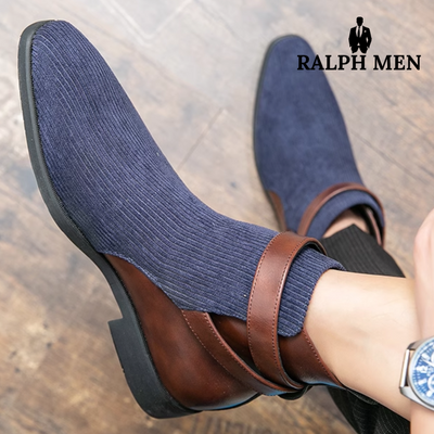 ZAPATOS DE CUERO HEIGHTBOOST MARRONE™